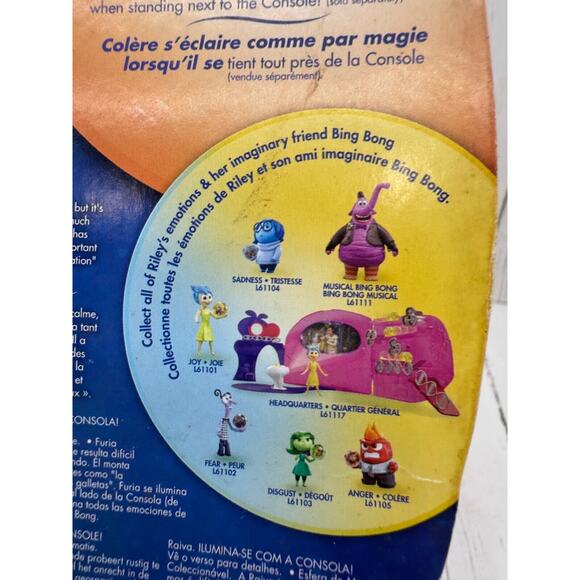 Disney Pixar Movie Inside Out Anger Action Figure Toy Memory Sphere TOMY - Picture 5 of 9